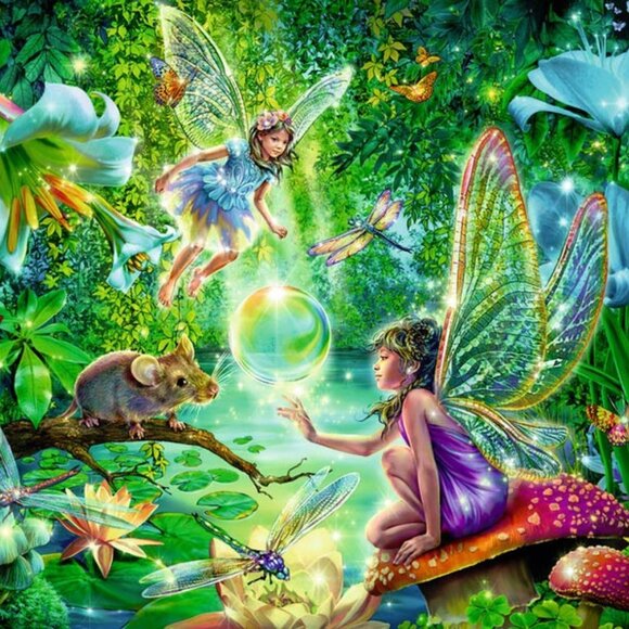 Ravensburger Frame Puzzles - Fairy Magic (40 pc Puzzle) New Sealed Age 4+ - Picture 3 of 16